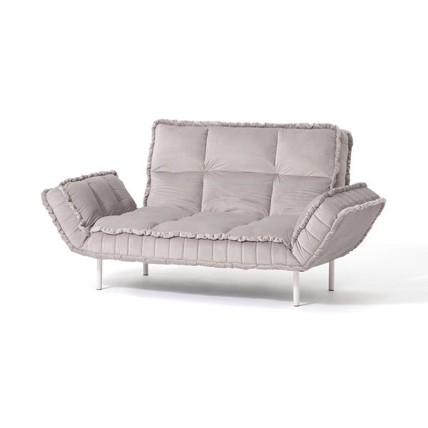 ピソラ コンパクトソファベッド 2 グレー（W1270～1720） | Francfranc