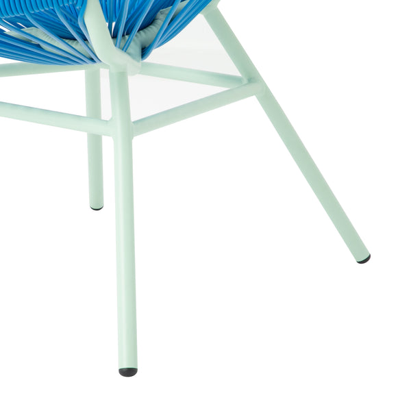 ロータス パーソナルチェア ブルー×ライトグリーン | Francfranc