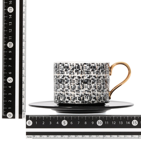 ツイード カップ&ソーサー ブラック | Francfranc（フランフラン）公式