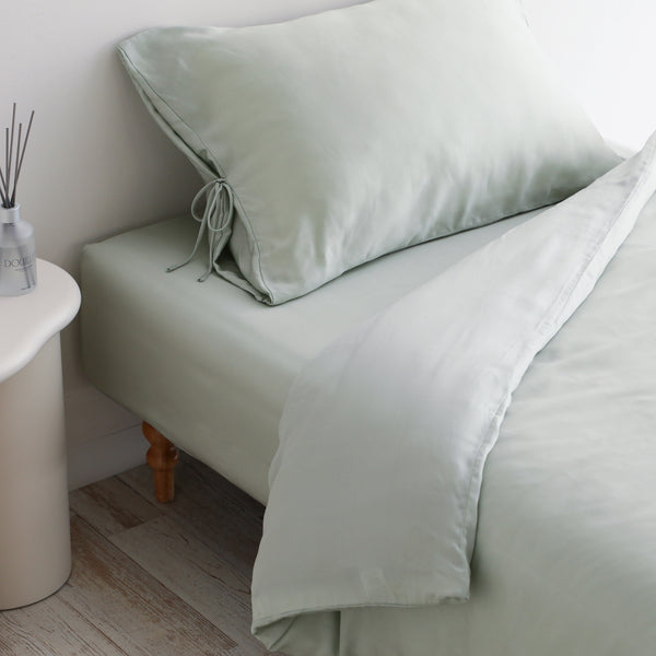 CICA加工 ボックスシーツ ダブル ライトグリーン | Francfranc（フラン