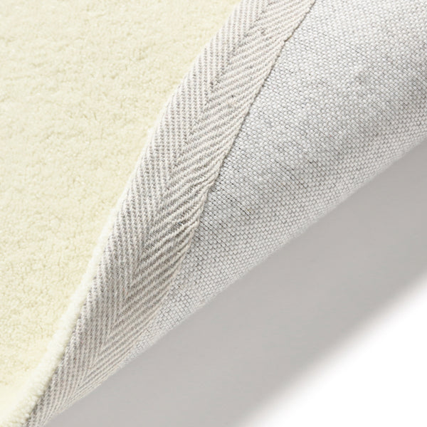 ワンダー ラグ ラウンド Φ1500 アイボリー×ブルー | Francfranc