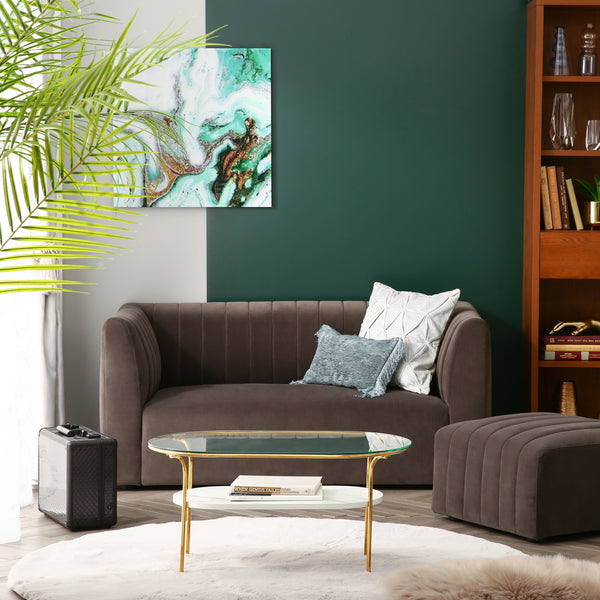 シュエット ソファ 2S ダークグレー（W1380） | Francfranc（フラン