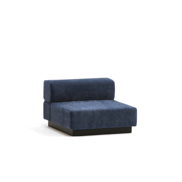 ジョルノ アームレスソファ 1S ダークネイビー | Francfranc（フラン