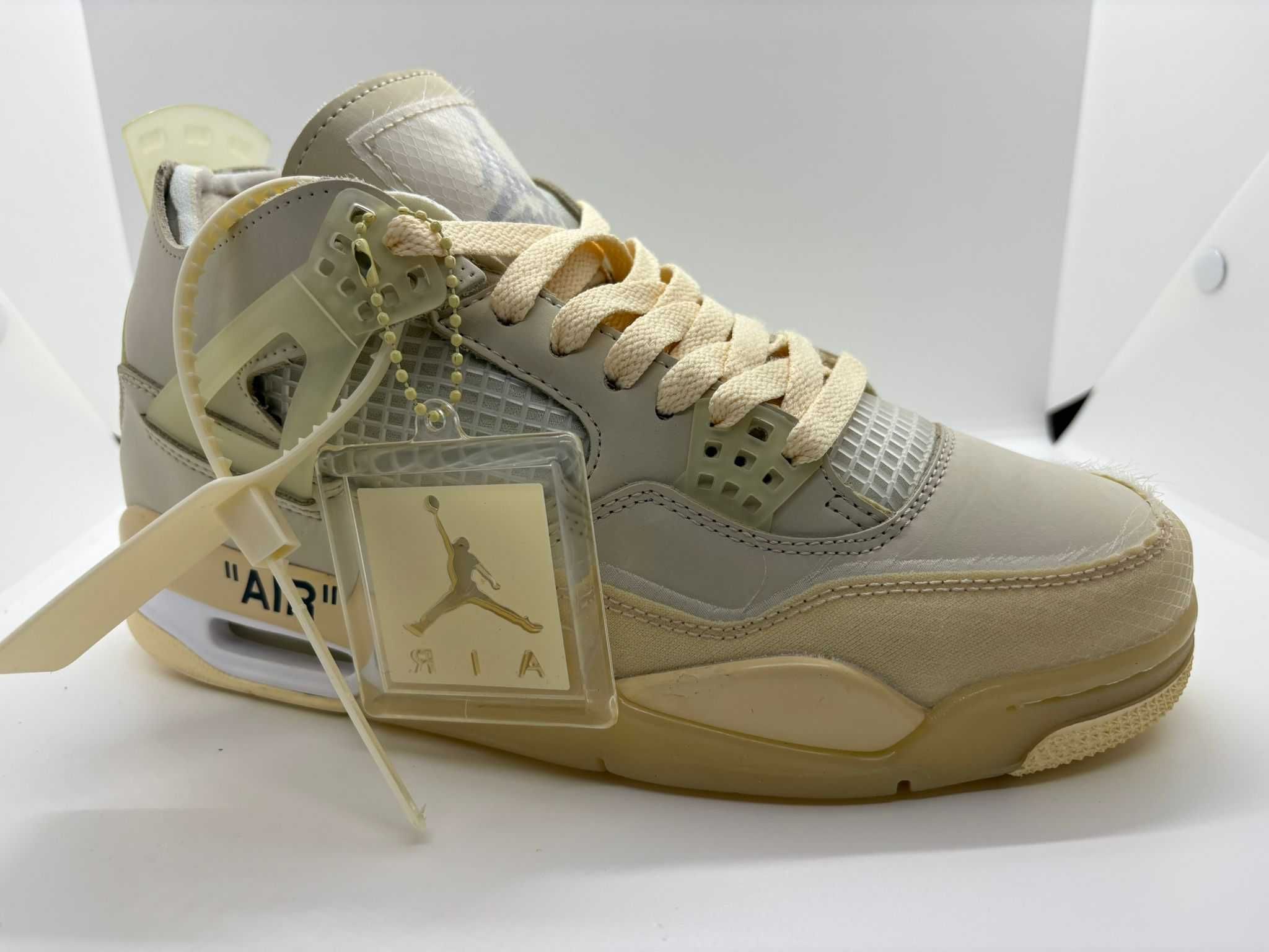 Nike Air Jordan 4 Off-White Sail 40-44 Bucuresti Sectorul 3 • OLX.ro