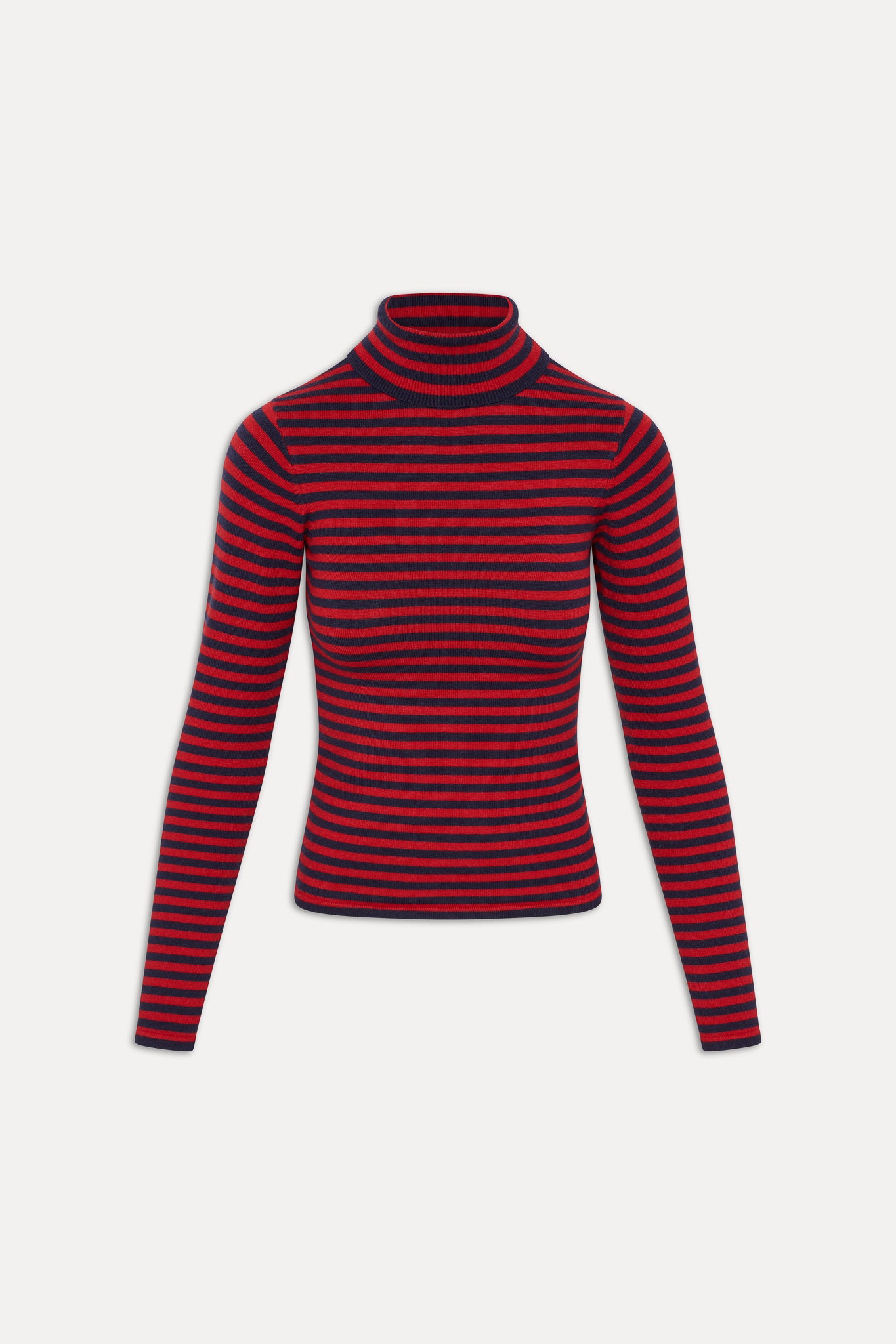 Milo Knit Turtleneck Sweater - Sunday Stripe