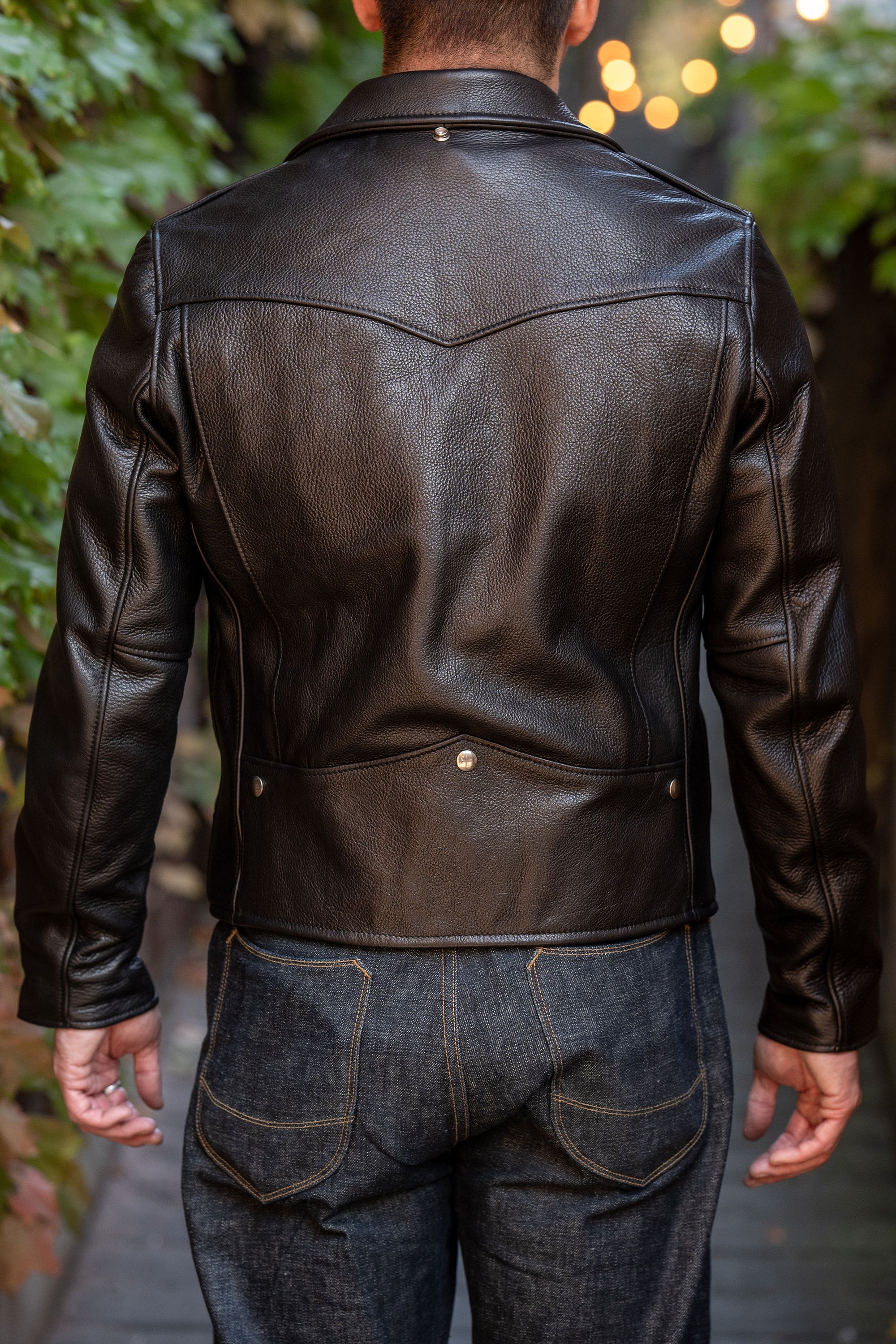 Schott NYC 568 Vandals Jacket - Black - Franklin & Poe