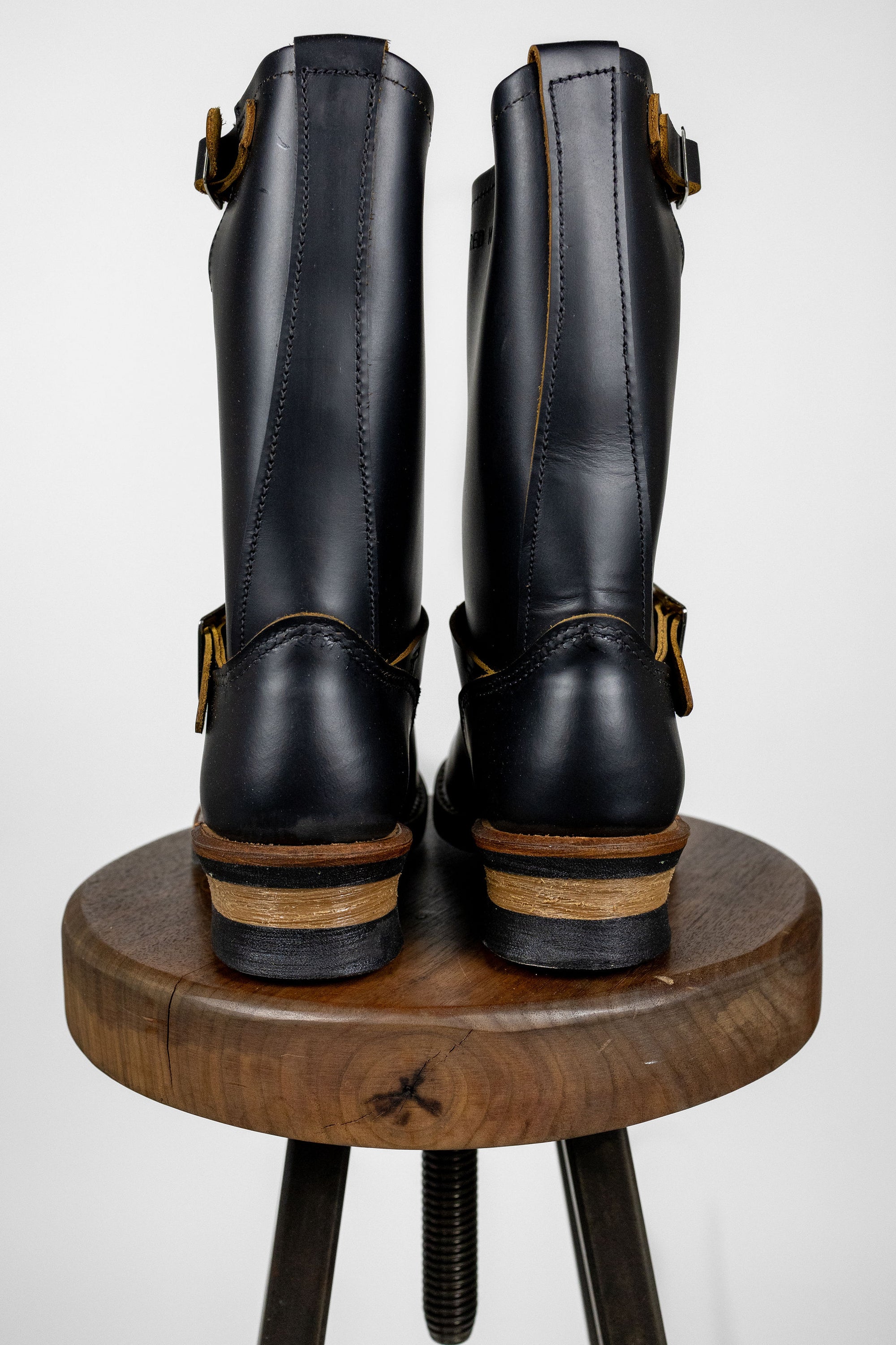 Red Wing 2966 Engineer - Black Klondike Leather - Franklin & Poe