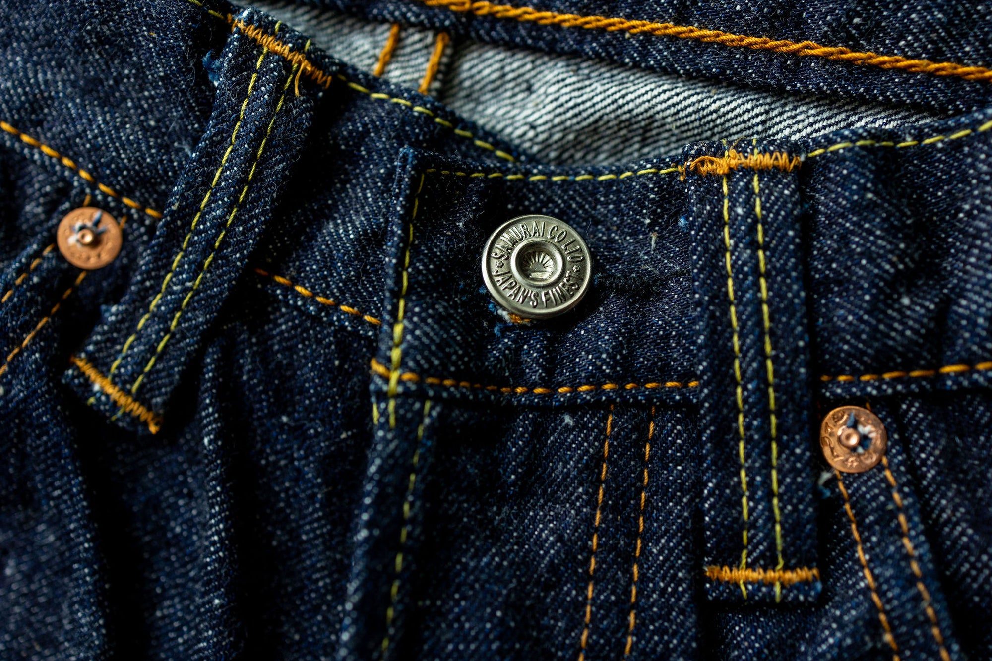 Samurai S0511XXII 15oz Otokogi Selvedge Slim Tapered - One Wash