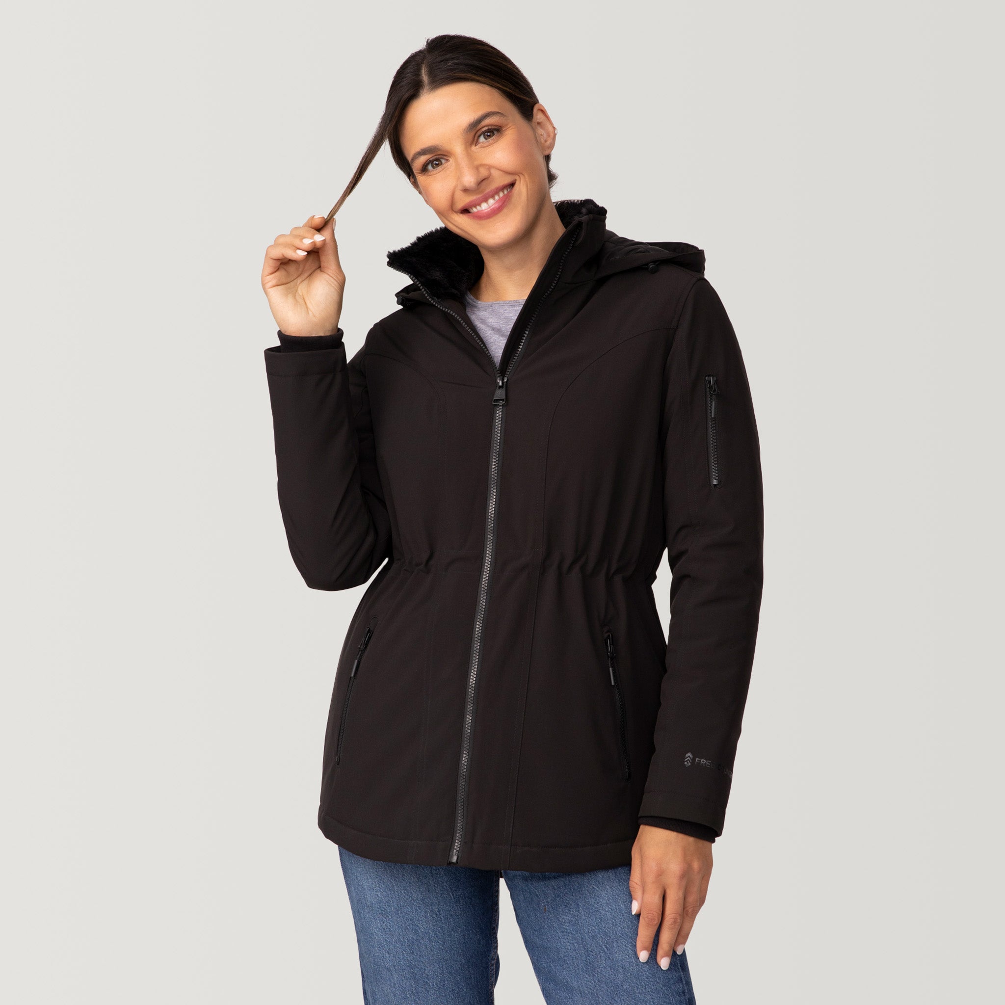 Women's Thermo Super Softshell® Long Jacket – Free Country
