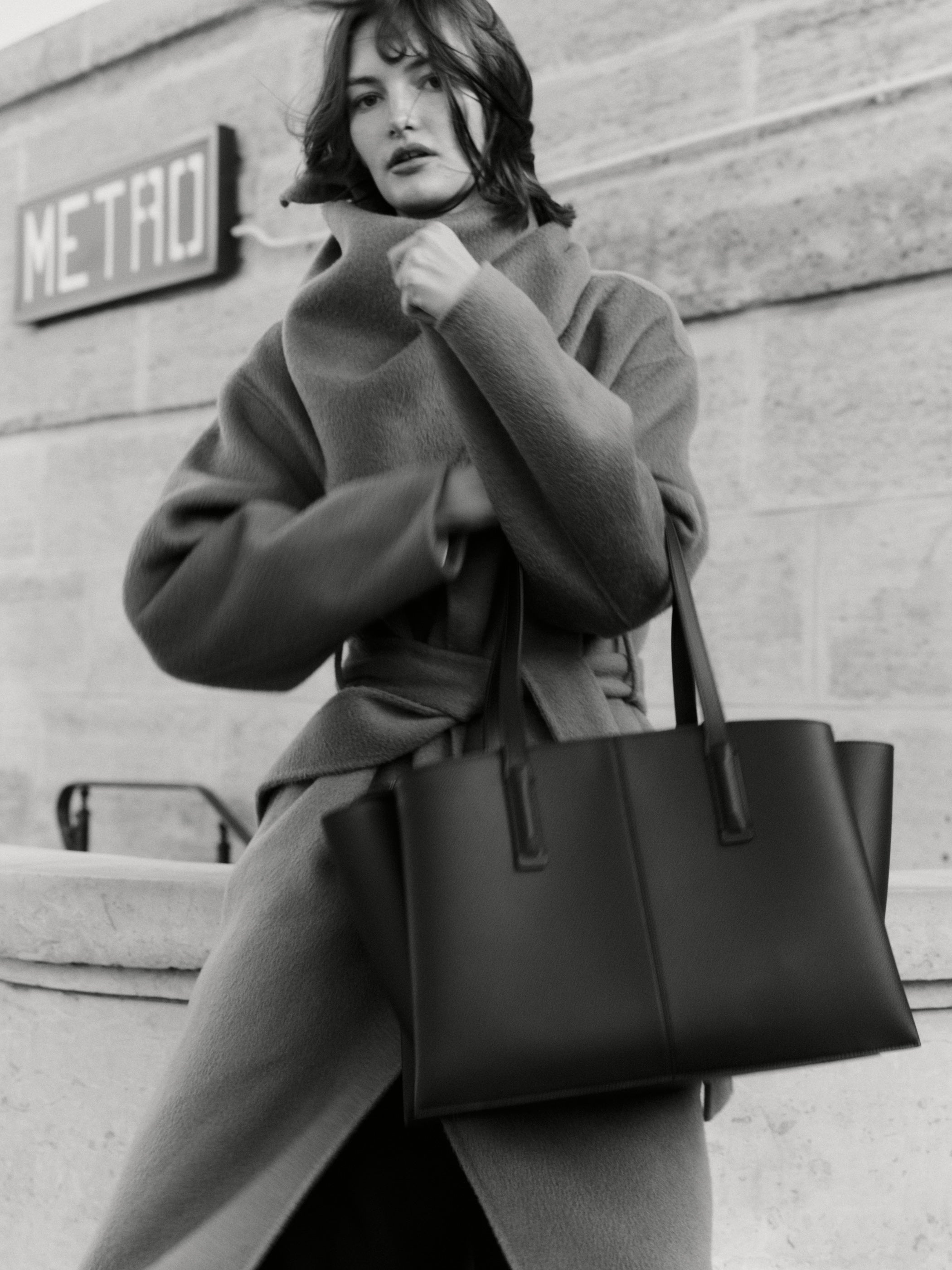 Paloma Tote Espresso - Luxury Vegan Work Bag