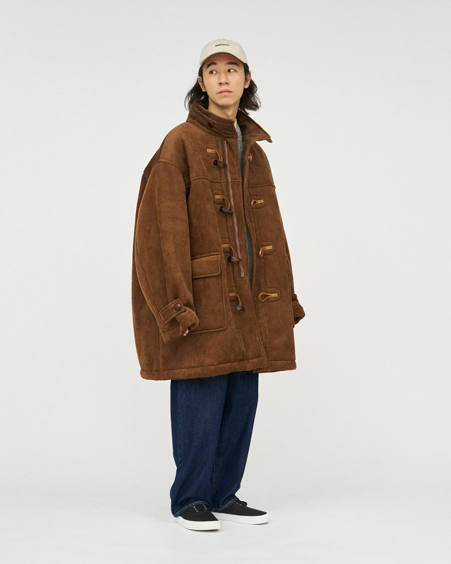 SHERPA CORDUROY DUFFLE COAT – FreshService® official site