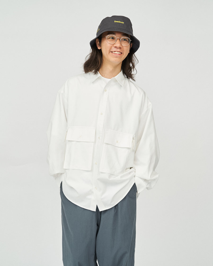 DRY OXFORD FLAP POCKET L/S SHIRT – FreshService® official site