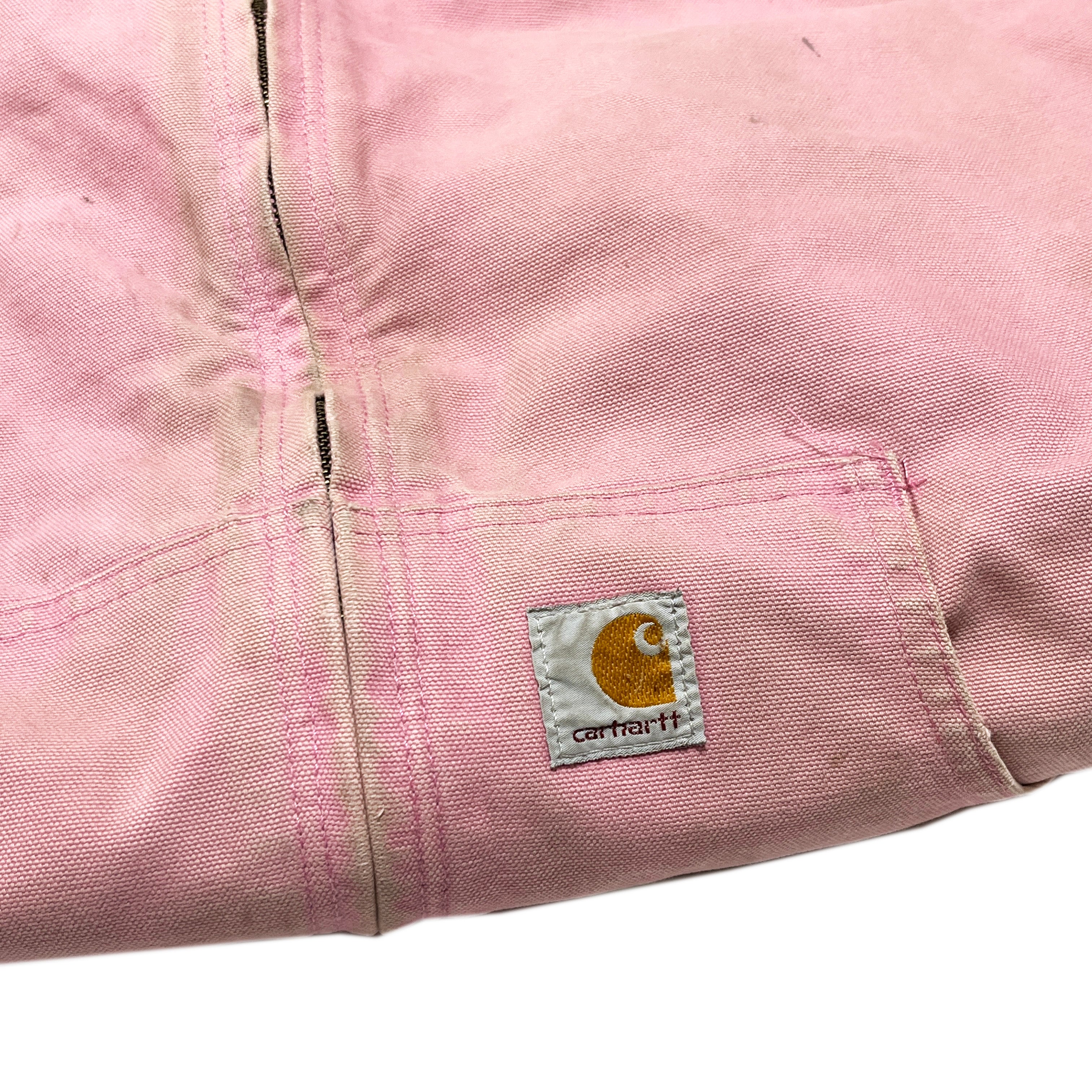 メキシコ製 Carhartt Duck Active JKT ピンク Size (XL 16/18) レア
