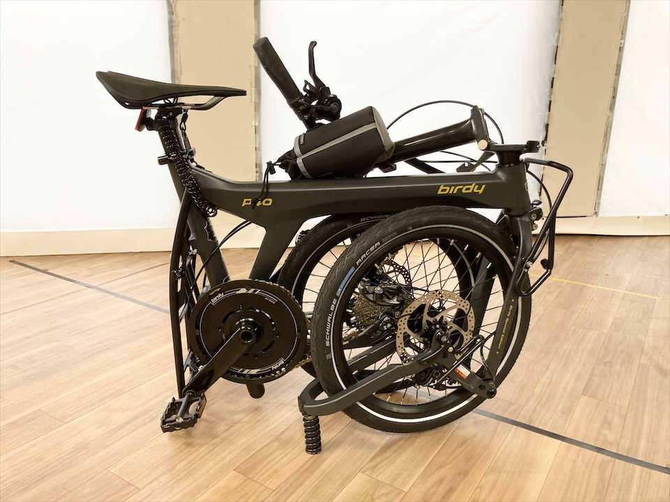 バーディーにリアキャリア、トローリーホイール、フロントキャリア取付