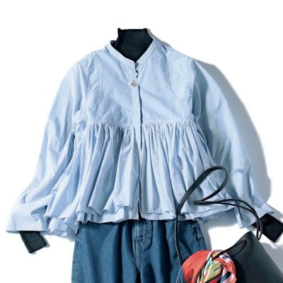 Curensology(カレンソロジー)の【LEE別注】【洗える】ストライプ