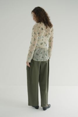 CLANE(クラネ)のFLOWER OPAL BISTIER SHIRTS通販 | mirabella