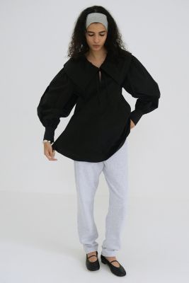 CLANE(クラネ)のBIG COLLAR DRAWSTRING BLOUSE通販 | 集英社HAPPY PLUS