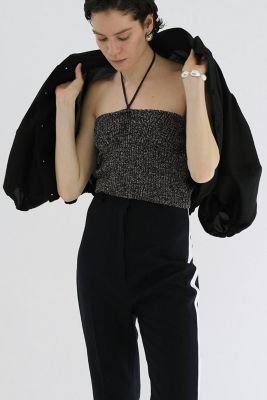 CLANE(クラネ)のHEATHER COTTON KNIT TUBETOP通販 | 集英社HAPPY PLUS