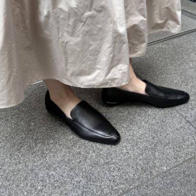 SHISEI×eclat(シーセイ×エクラ)の撥水チゼルトゥローファー通販