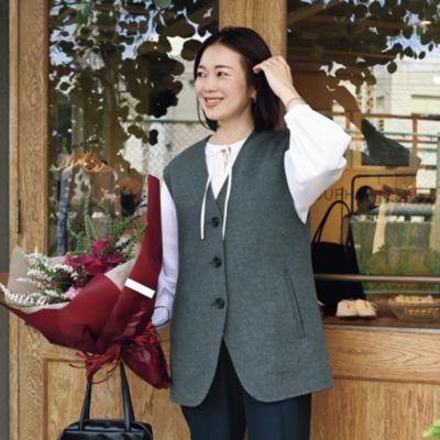 レディースのトップスその他(ベスト・ジレ) 30代40代50代大人の通販