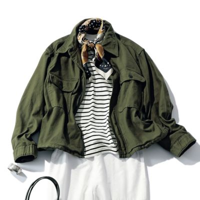 Oblada(オブラダ)の【洗える】MILITARY AVIATOR JACKET通販 | 集英社