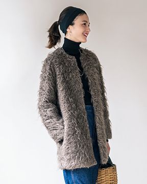 クラシックの香りをまとう saqui（サキ）の美しいコート／2019年秋冬