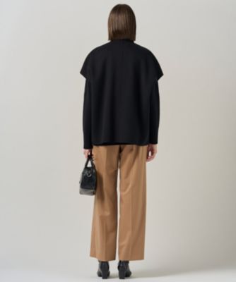 ICB L(アイシービー エル)のWoolRever スタンドカラージレ通販