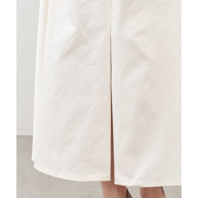 Whim Gazette(ウィム ガゼット)のレザータッチフレアスカート通販