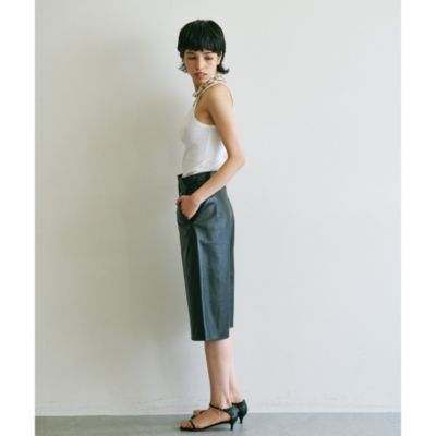 Whim Gazette(ウィム ガゼット)の【OVERNEATH】リブタンクトップ通販