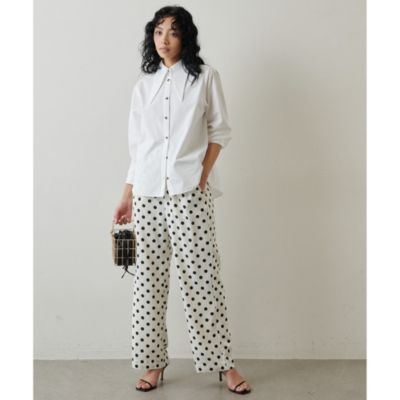 Whim Gazette(ウィム ガゼット)のロングポイントカラーシャツ通販