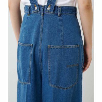 Whim Gazette(ウィム ガゼット)の【GEMINI】サスペンダーデニムパンツ