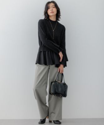 23区 L(ニジュウサンク エル)の【23区×Oggiコラボ】フレアサテンコンビ