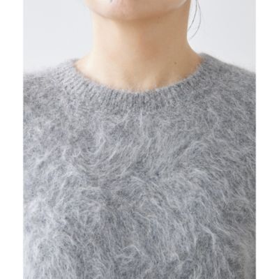 Whim Gazette(ウィム ガゼット)のスーリーアルパカプルオーバー通販