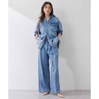 Whim Gazette(ウィム ガゼット)のデニムタックパンツ通販 | 集英社