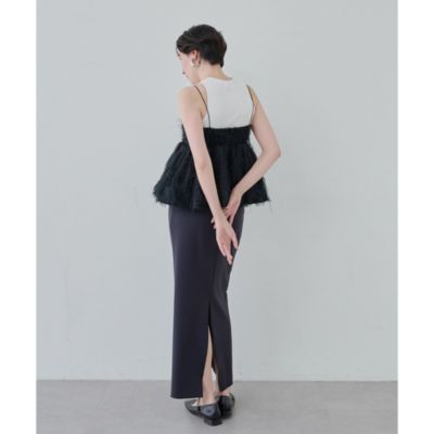 Whim Gazette(ウィム ガゼット)のフェザーキャミブラウス通販 | 集英社