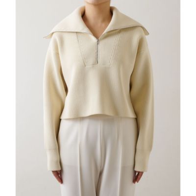 Whim Gazette(ウィム ガゼット)の【THE PAUSE】ビッグカラーハーフ