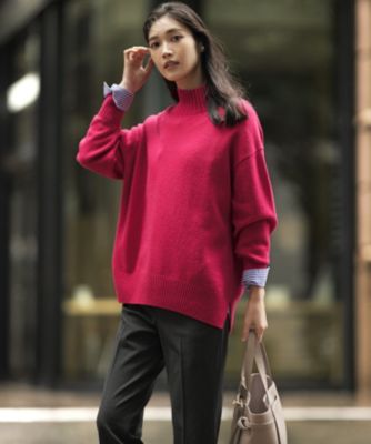 23区(ニジュウサンク)の【見上愛さんコラボカラー/Oggi掲載】カシミヤ