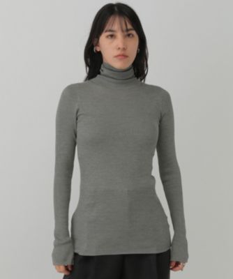 Chaos(カオス)の18Gシルクリブタートルネックニット通販 | LEEマルシェ