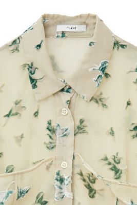 CLANE(クラネ)のFLOWER OPAL BISTIER SHIRTS通販 | mirabella