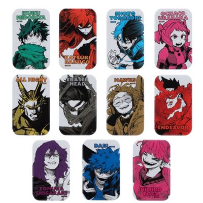 僕のヒーローアカデミア』スクエア缶バッジコレクション（スタンド付き