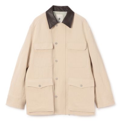 BLAMINK(ブラミンク)のコットンリネンジップブルゾン通販 | mirabella