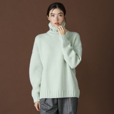 SLOANE(スローン)の3G ジーロンラム×カシミヤ ドロップショルダー通販