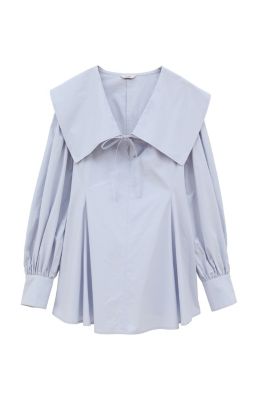 CLANE(クラネ)のBIG COLLAR DRAWSTRING BLOUSE通販 | 集英社HAPPY PLUS