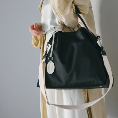 TOPKAPI(トプカピ)の【TREASURE TOPKAPI】ストライプハンドル ナイロン