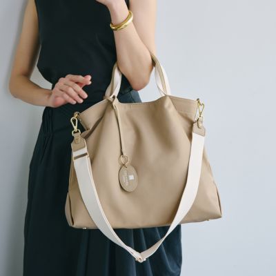 TOPKAPI(トプカピ)の【TREASURE TOPKAPI】ストライプハンドル ナイロン