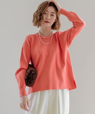 23区(ニジュウサンク)の【洗える】ヴィスコースストレッチ ミラノリブ