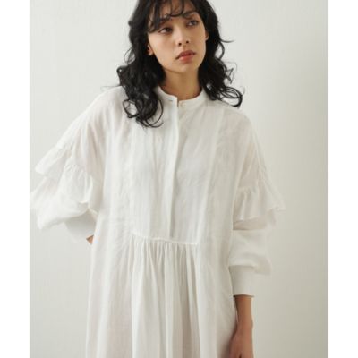 Whim Gazette(ウィム ガゼット)のフレンチリネンワンピース通販