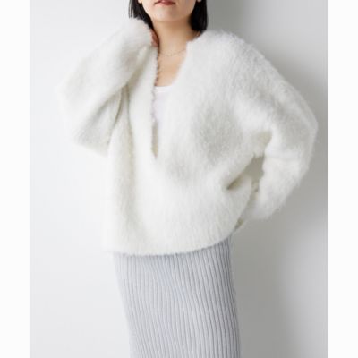 Whim Gazette(ウィム ガゼット)のニットVプルオーバー通販 | 集英社