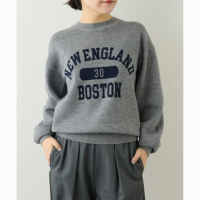 Whim Gazette(ウィム ガゼット)のジャカードロゴニット通販 | 集英社