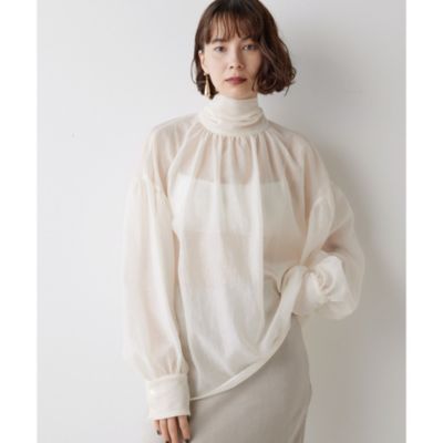 Whim Gazette(ウィム ガゼット)のオーガンザボウブラウス通販 | 集英社
